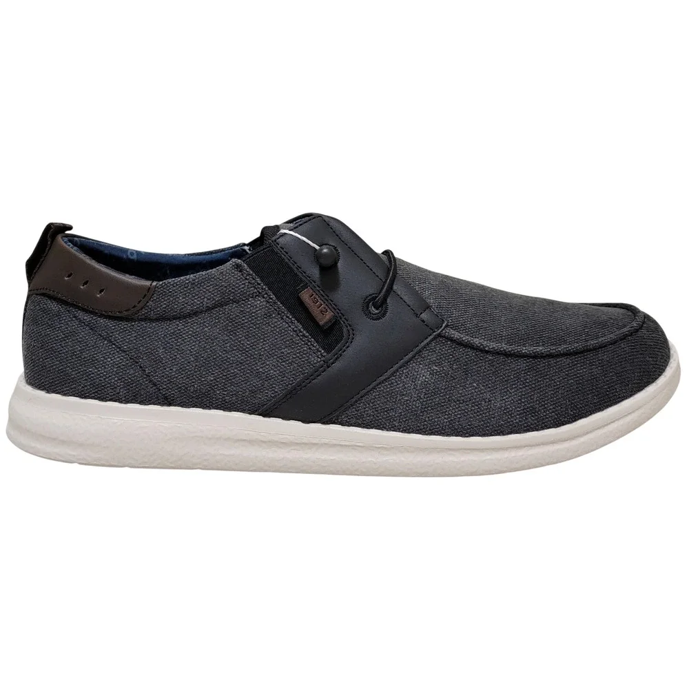 Nunn Bush Kore Men Brewski Moc Toe Slip On Loafers Size US 13M Black